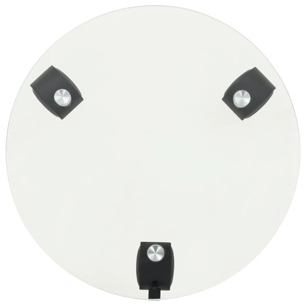 vidaXL Suport cu role pentru plante, 2 buc., 28 cm, sticlă, rotund vidaXL Suport cu role pentru plante, 2 buc., 28 cm, sticlă, rotund