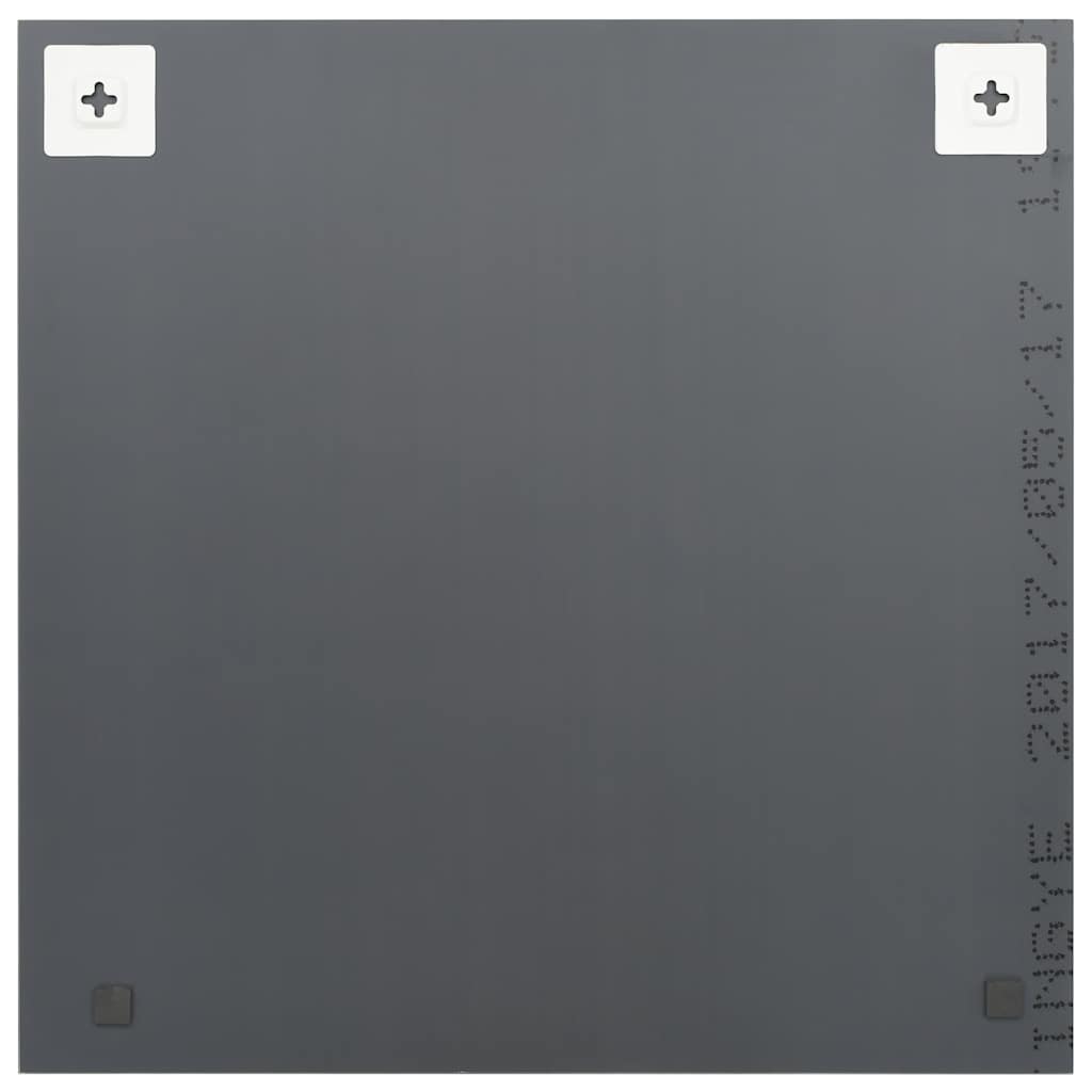 vidaXL Oglindă de perete, 40 x 40 cm, pătrat, sticlă