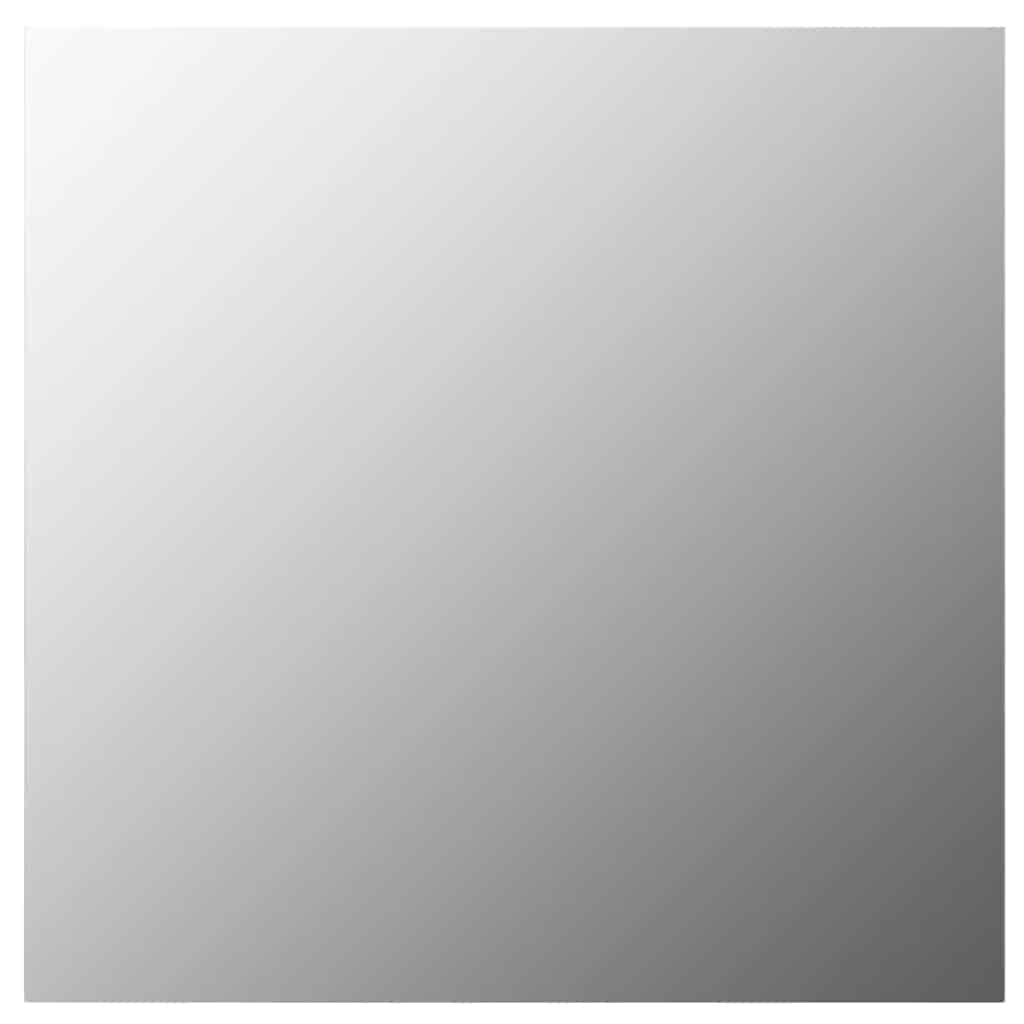 vidaXL Oglindă de perete, 50 x 50 cm, pătrat, sticlă vidaXL Oglindă de perete, 50 x 50 cm, pătrat, sticlă