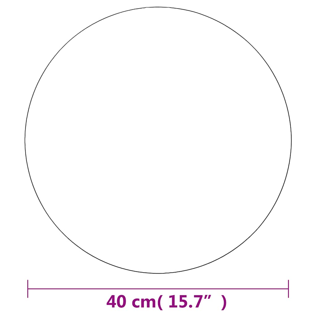 vidaXL Oglindă de perete, 40 cm, sticlă, rotundă vidaXL Oglindă de perete, 40 cm, sticlă, rotundă