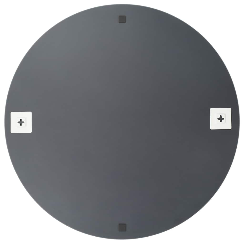 vidaXL Oglindă de perete, 60 cm, sticlă, rotundă