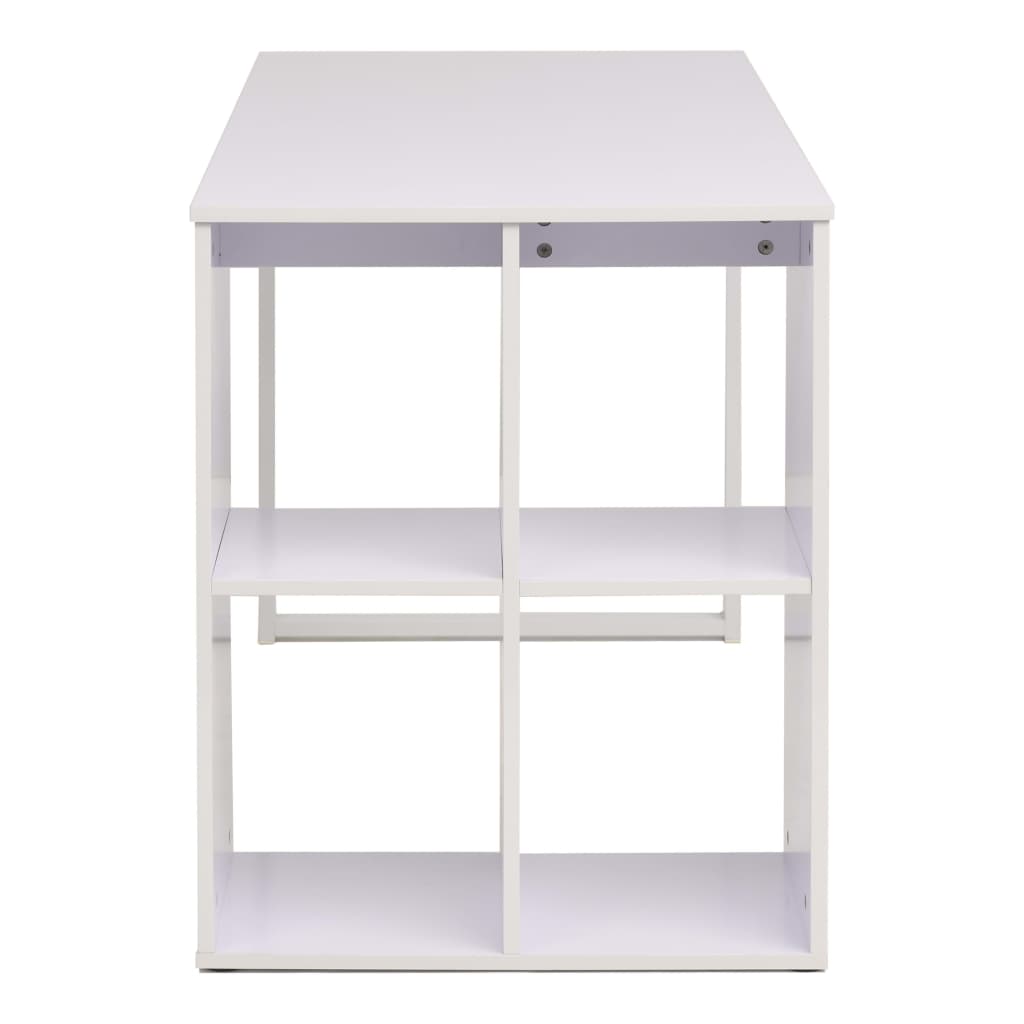 vidaXL Birou de scris, 120 x 60 x 75 cm, alb
