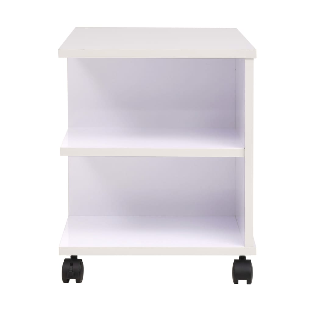 vidaXL Raft rulant, 50 x 35 x 42 cm, alb vidaXL Raft rulant, 50 x 35 x 42 cm, alb