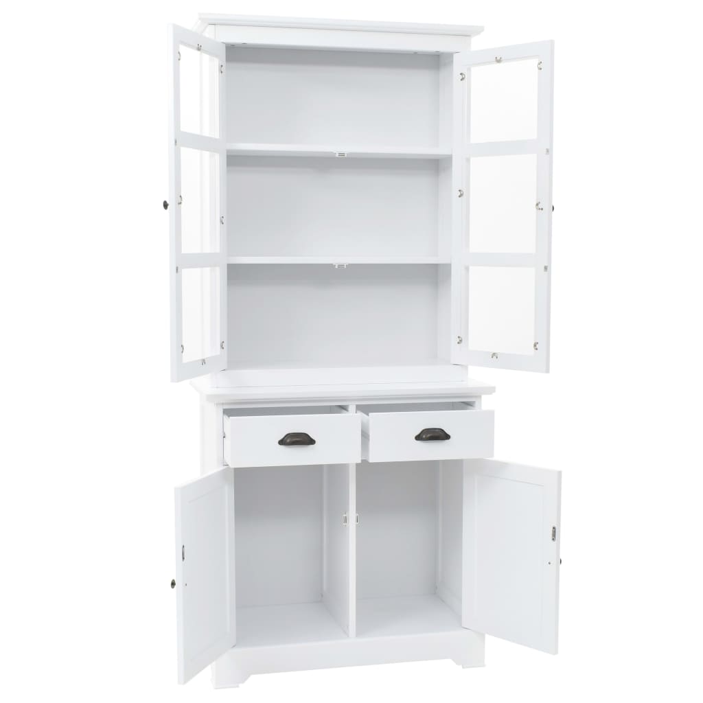 vidaXL Dulap galez cu 4 uși, 80x40x180 cm, MDF și lemn de pin