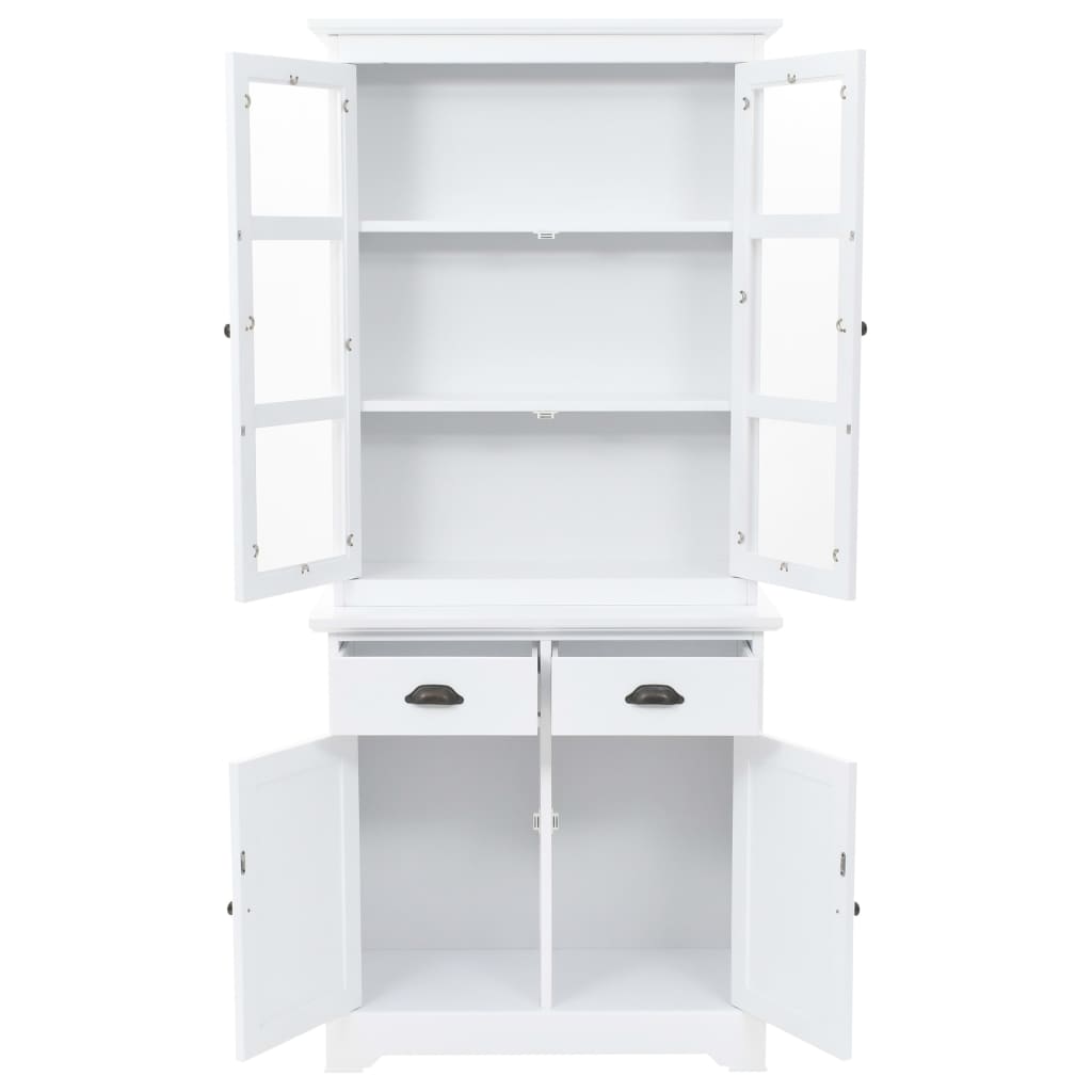 vidaXL Dulap galez cu 4 uși, 80x40x180 cm, MDF și lemn de pin
