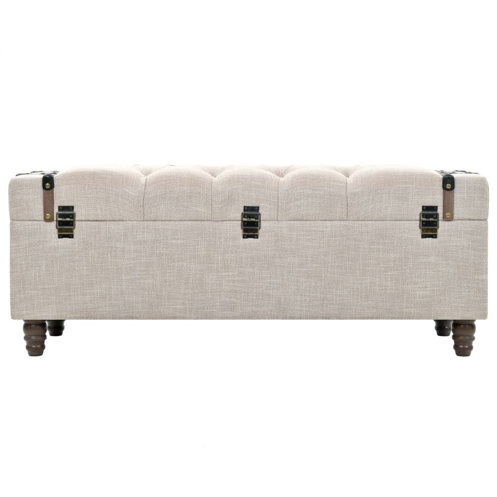 vidaXL Set bancă depozitare 3 buc, lemn masiv și oțel, 112x37x45 cm