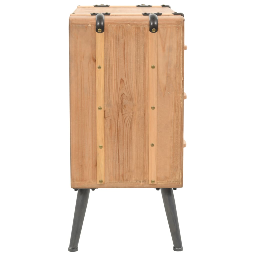vidaXL Dulap cu sertare, lemn masiv de brad, 91 x 35 x 73 cm vidaXL Dulap cu sertare, lemn masiv de brad, 91 x 35 x 73 cm