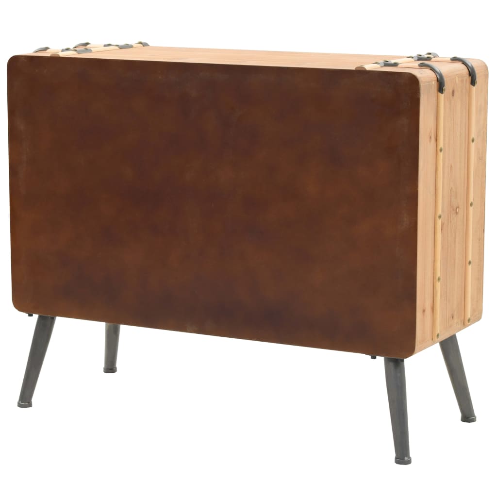 vidaXL Dulap cu sertare, lemn masiv de brad, 91 x 35 x 73 cm vidaXL Dulap cu sertare, lemn masiv de brad, 91 x 35 x 73 cm