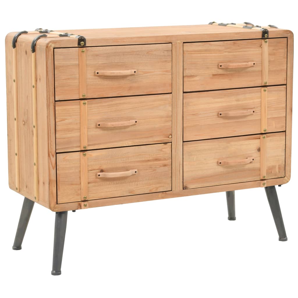vidaXL Dulap cu sertare, lemn masiv de brad, 91 x 35 x 73 cm vidaXL Dulap cu sertare, lemn masiv de brad, 91 x 35 x 73 cm