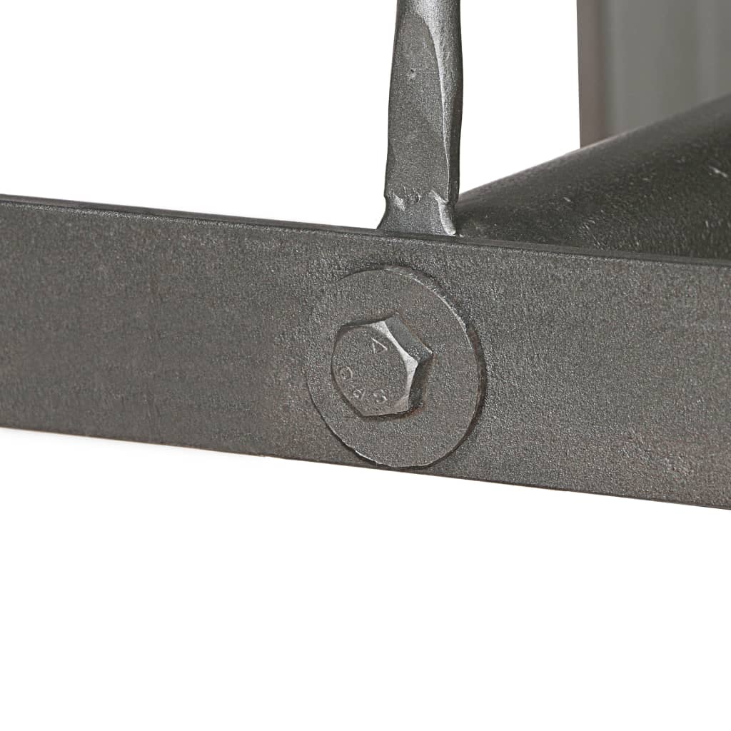 vidaXL Masă de bar, lemn masiv de tec reciclat, 60 x 60 x 107 cm