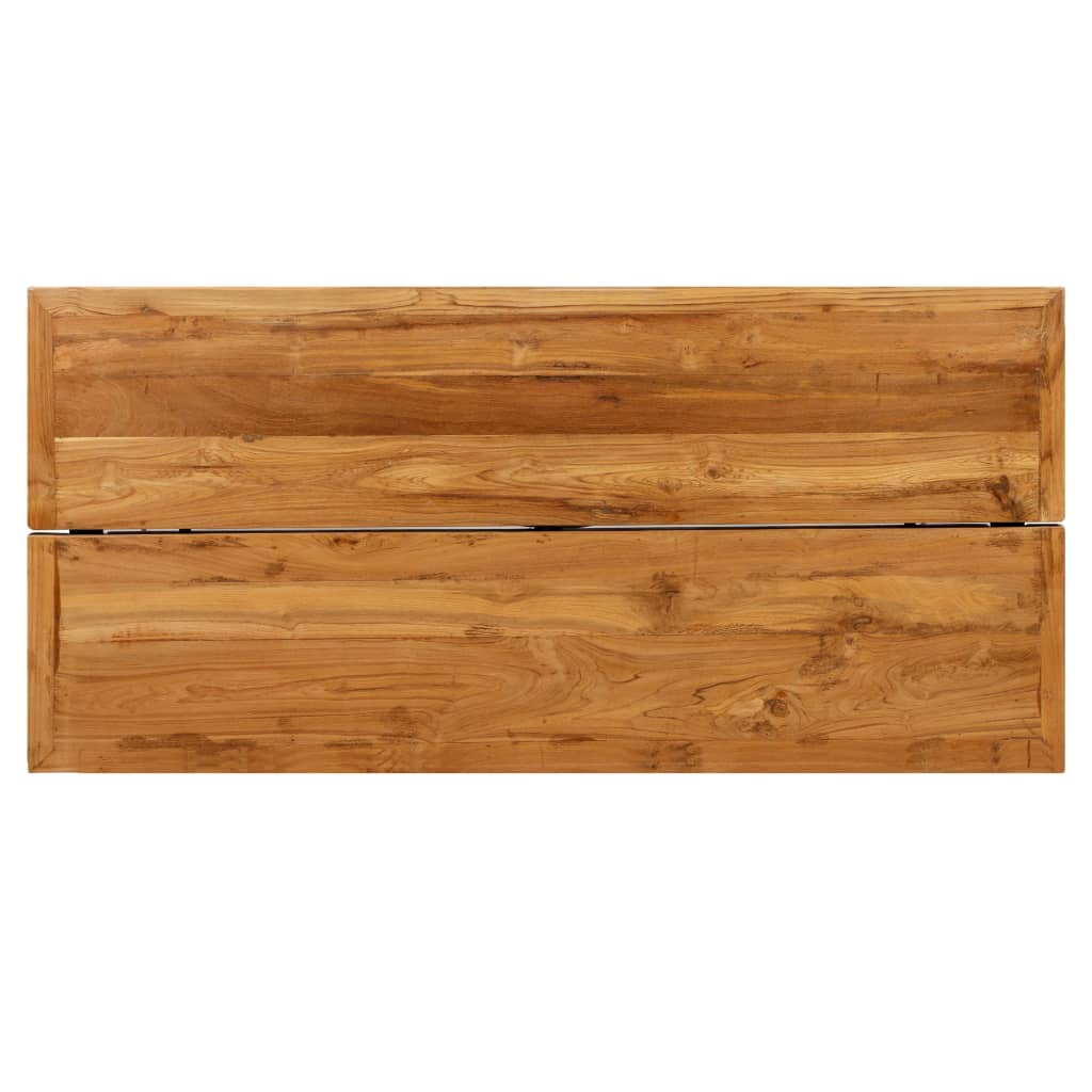 vidaXL Masă de bar din lemn masiv de tec reciclat, 150 x 70 x 106 cm vidaXL Masă de bar din lemn masiv de tec reciclat, 150 x 70 x 106 cm