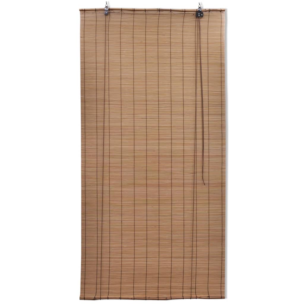 vidaXL Jaluzea tip rulou, maro, 150 x 160 cm, bambus vidaXL Jaluzea tip rulou, maro, 150 x 160 cm, bambus