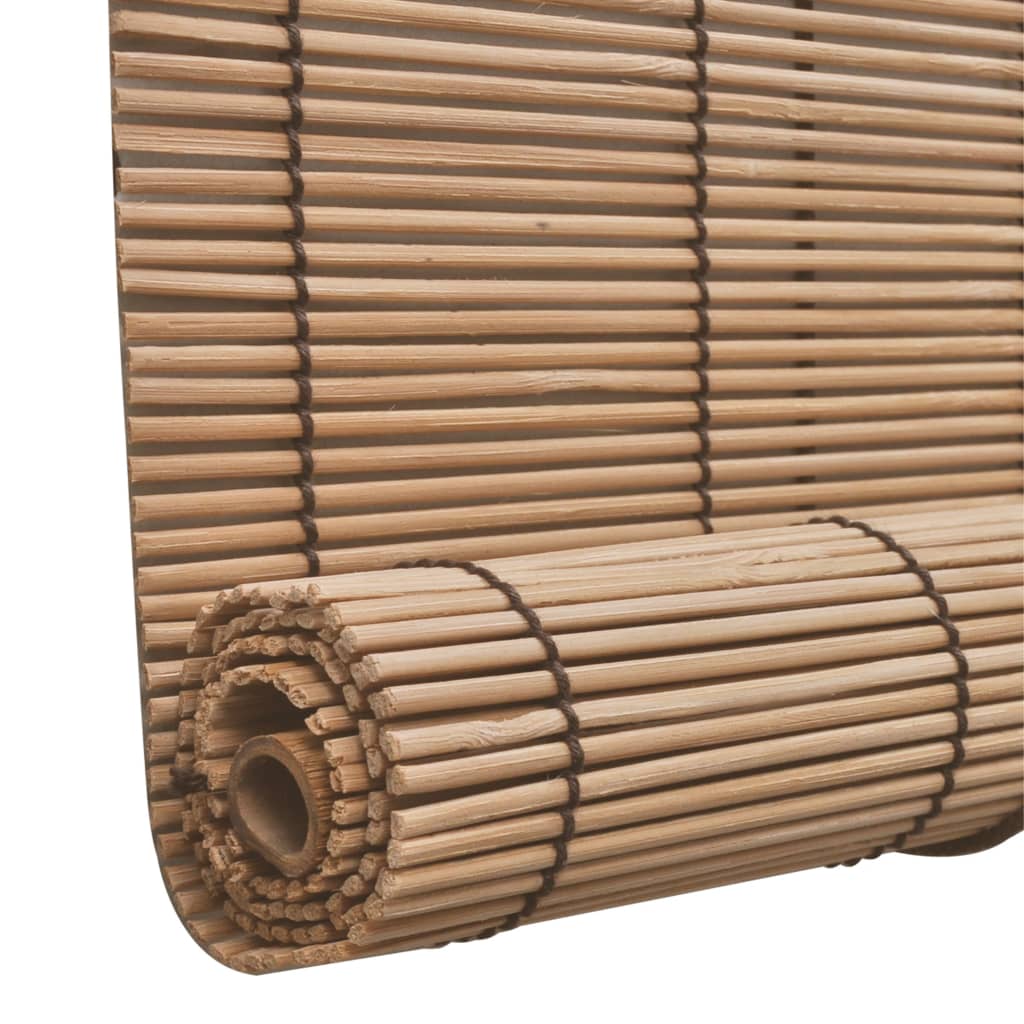 vidaXL Jaluzea tip rulou, maro, 150 x 160 cm, bambus vidaXL Jaluzea tip rulou, maro, 150 x 160 cm, bambus