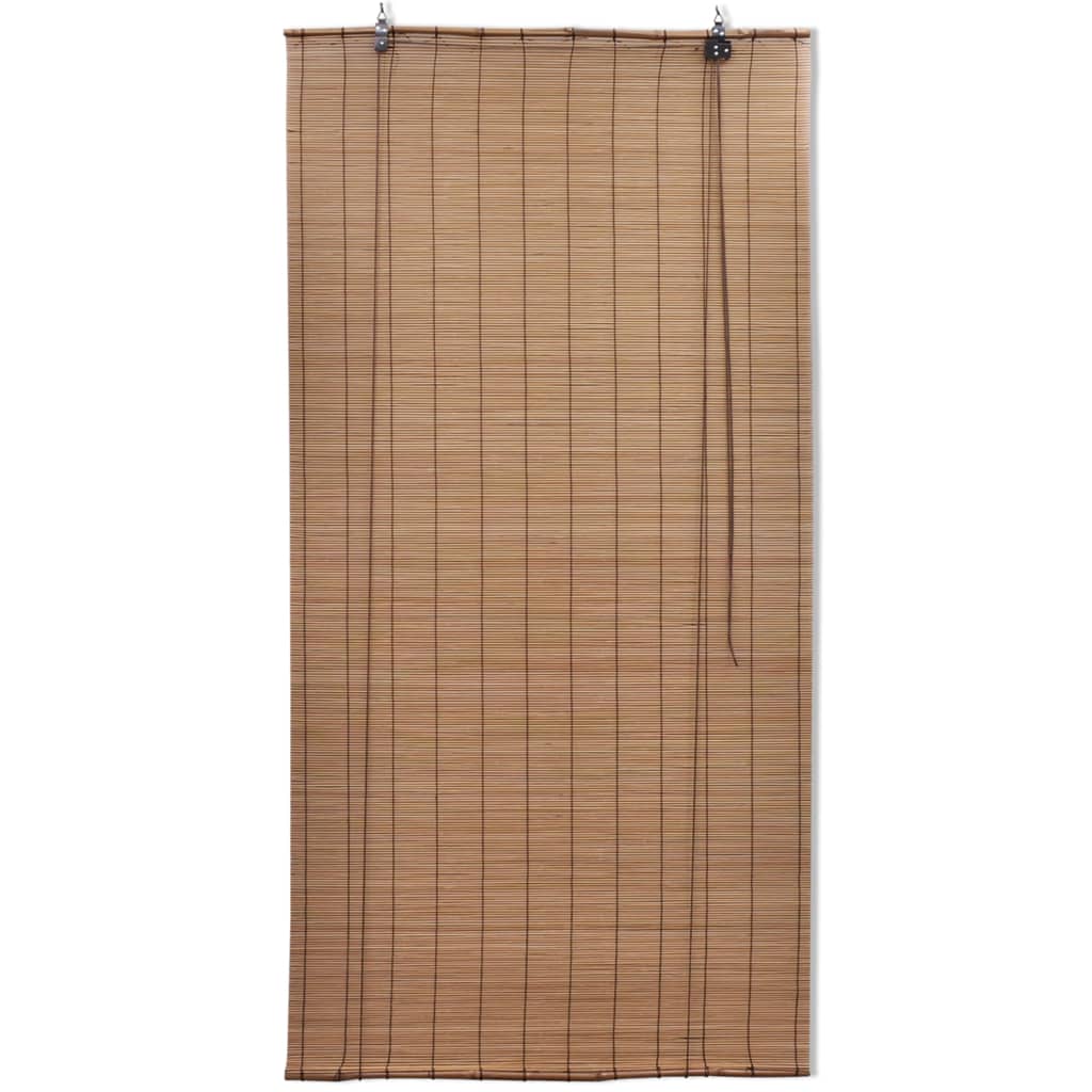 vidaXL Jaluzea tip rulou, maro, 80 x 220 cm, bambus vidaXL Jaluzea tip rulou, maro, 80 x 220 cm, bambus