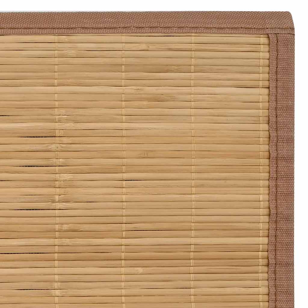 vidaXL Covor din bambus, 160 x 230 cm, maro