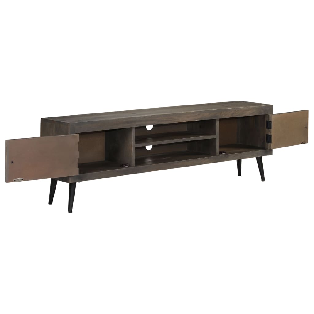 vidaXL Comodă TV, lemn masiv de mango, 140 x 30 x 45 cm vidaXL Comodă TV, lemn masiv de mango, 140 x 30 x 45 cm