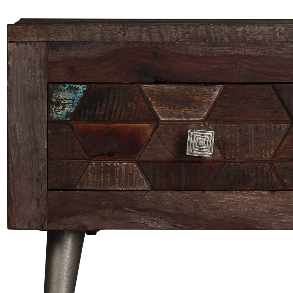 vidaXL Măsuță de cafea, 100 x 60 x 35 cm, lemn masiv reciclat vidaXL Măsuță de cafea, 100 x 60 x 35 cm, lemn masiv reciclat
