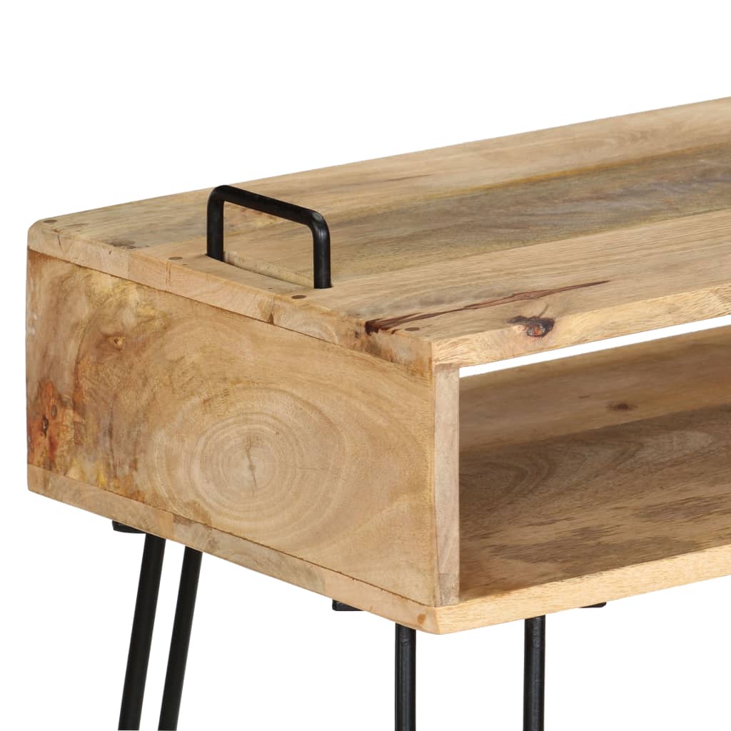 vidaXL Masă consolă, 115 x 35 x 76 cm, lemn masiv de mango vidaXL Masă consolă, 115 x 35 x 76 cm, lemn masiv de mango