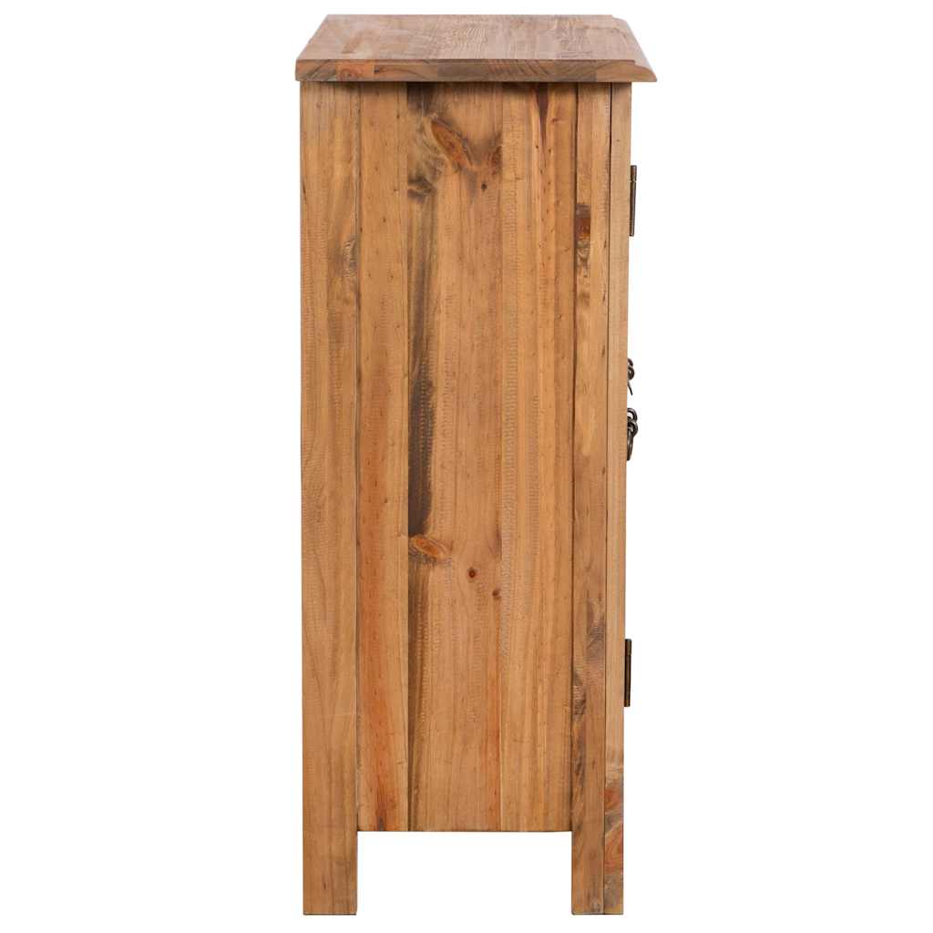 vidaXL Dulap lateral de baie, 59x32x80 cm, lemn masiv de pin vidaXL Dulap lateral de baie, 59x32x80 cm, lemn masiv de pin