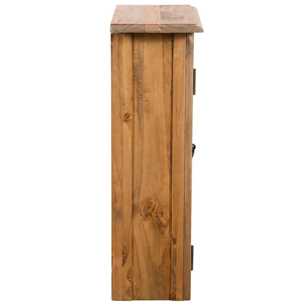 vidaXL Dulap de perete de baie, 42x23x70 cm, lemn masiv pin vidaXL Dulap de perete de baie, 42x23x70 cm, lemn masiv pin