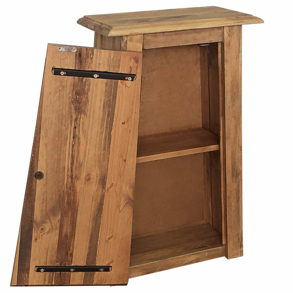vidaXL Dulap de perete de baie, 42x23x70 cm, lemn masiv pin vidaXL Dulap de perete de baie, 42x23x70 cm, lemn masiv pin