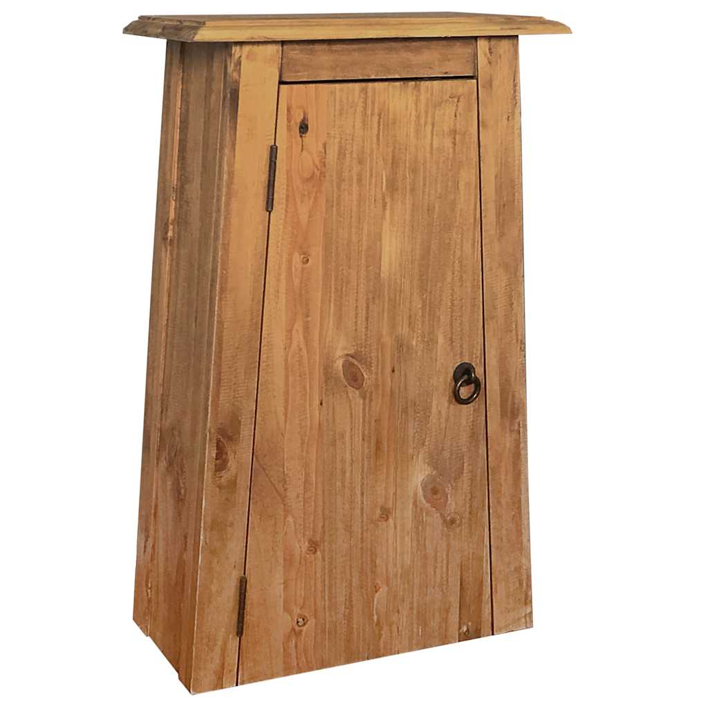 vidaXL Dulap de perete de baie, 42x23x70 cm, lemn masiv pin vidaXL Dulap de perete de baie, 42x23x70 cm, lemn masiv pin