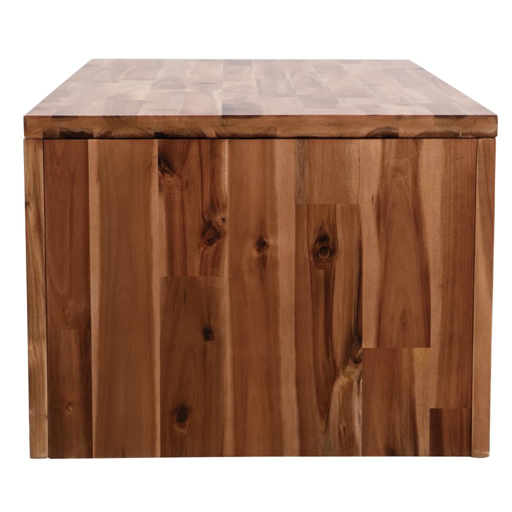 vidaXL Măsuță de cafea, lemn masiv de acacia, 90x50x37,5 cm vidaXL Măsuță de cafea, lemn masiv de acacia, 90x50x37,5 cm