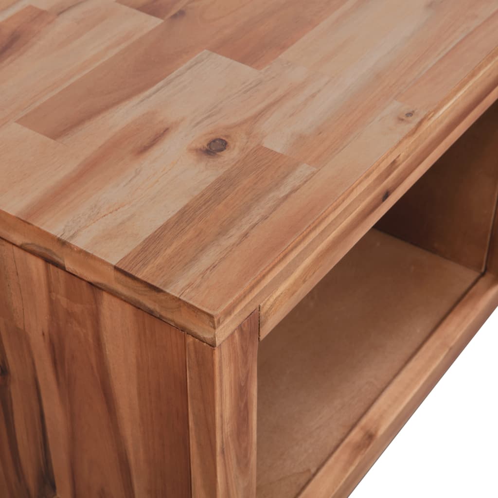 vidaXL Măsuță de cafea, lemn masiv de acacia, 90x50x37,5 cm vidaXL Măsuță de cafea, lemn masiv de acacia, 90x50x37,5 cm