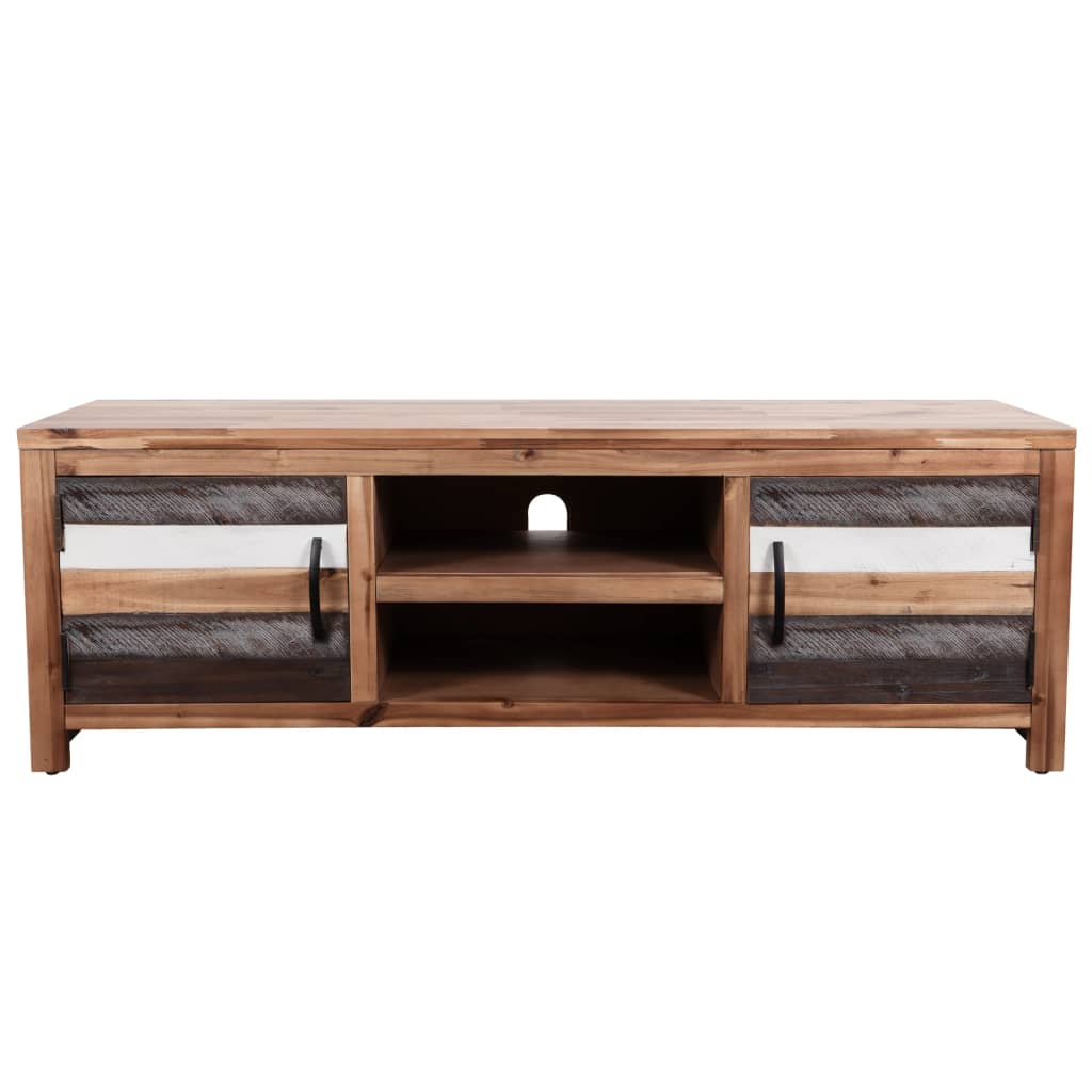 vidaXL Comodă TV, 120x35x40 cm, lemn masiv de acacia