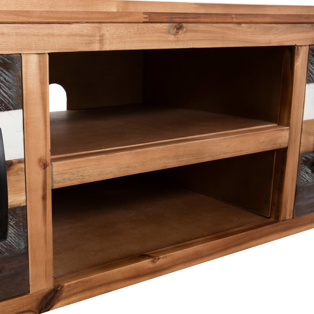 vidaXL Comodă TV, 120x35x40 cm, lemn masiv de acacia