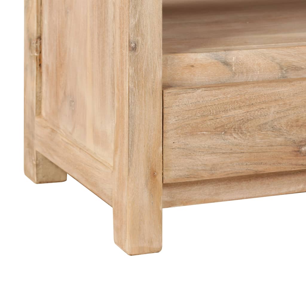 vidaXL Comodă TV, lemn masiv de acacia, 90 x 30 x 55 cm, maro deschis vidaXL Comodă TV, lemn masiv de acacia, 90 x 30 x 55 cm, maro deschis