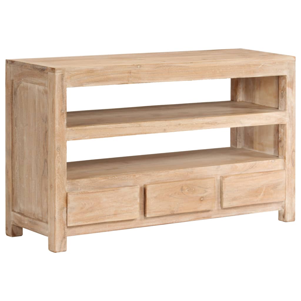 vidaXL Comodă TV, lemn masiv de acacia, 90 x 30 x 55 cm, maro deschis vidaXL Comodă TV, lemn masiv de acacia, 90 x 30 x 55 cm, maro deschis
