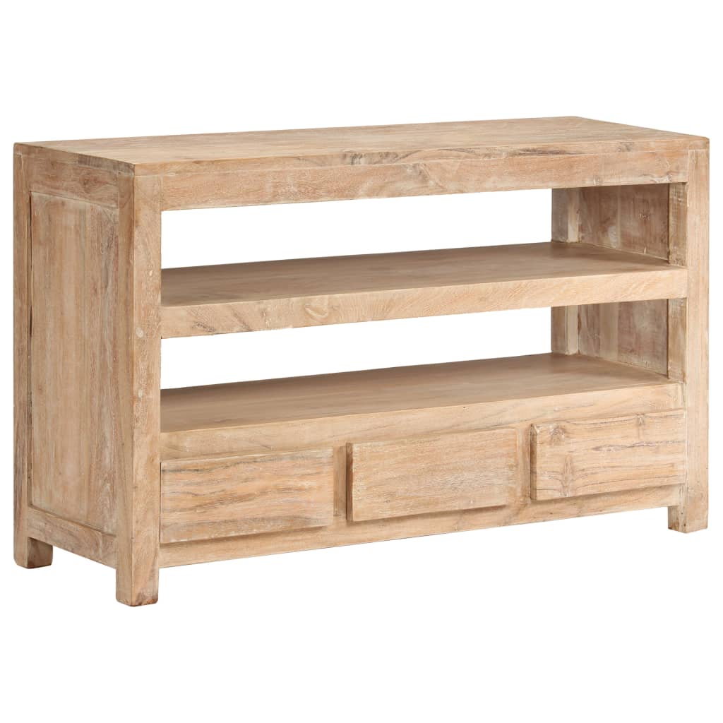 vidaXL Comodă TV, lemn masiv de acacia, 90 x 30 x 55 cm, maro deschis vidaXL Comodă TV, lemn masiv de acacia, 90 x 30 x 55 cm, maro deschis