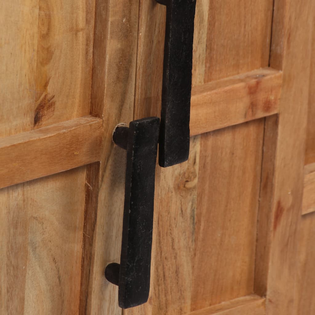 vidaXL Servantă, maro, 60x35x76 cm, lemn masiv de acacia