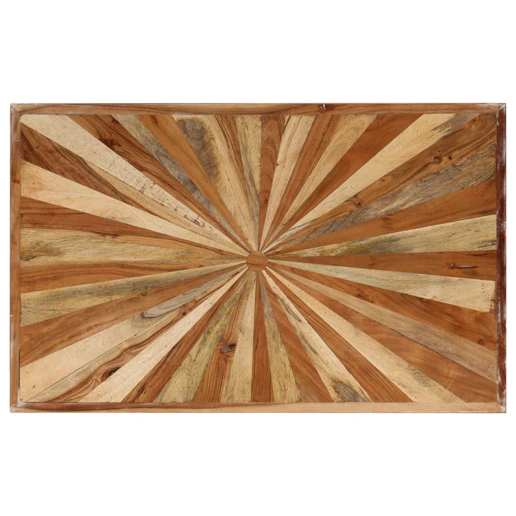 vidaXL Măsuță de cafea din lemn masiv de mango, 90x55x36 cm