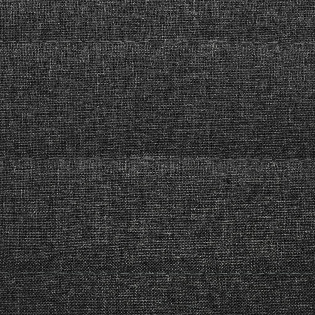 vidaXL Scaune de bucătărie pivotante, 4 buc., gri închis, textil vidaXL Scaune de bucătărie pivotante, 4 buc., gri închis, textil