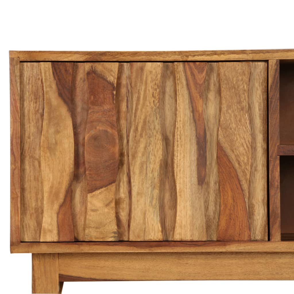 vidaXL Comodă TV, lemn masiv de acacia, 118 x 30 x 40 cm vidaXL Comodă TV, lemn masiv de acacia, 118 x 30 x 40 cm