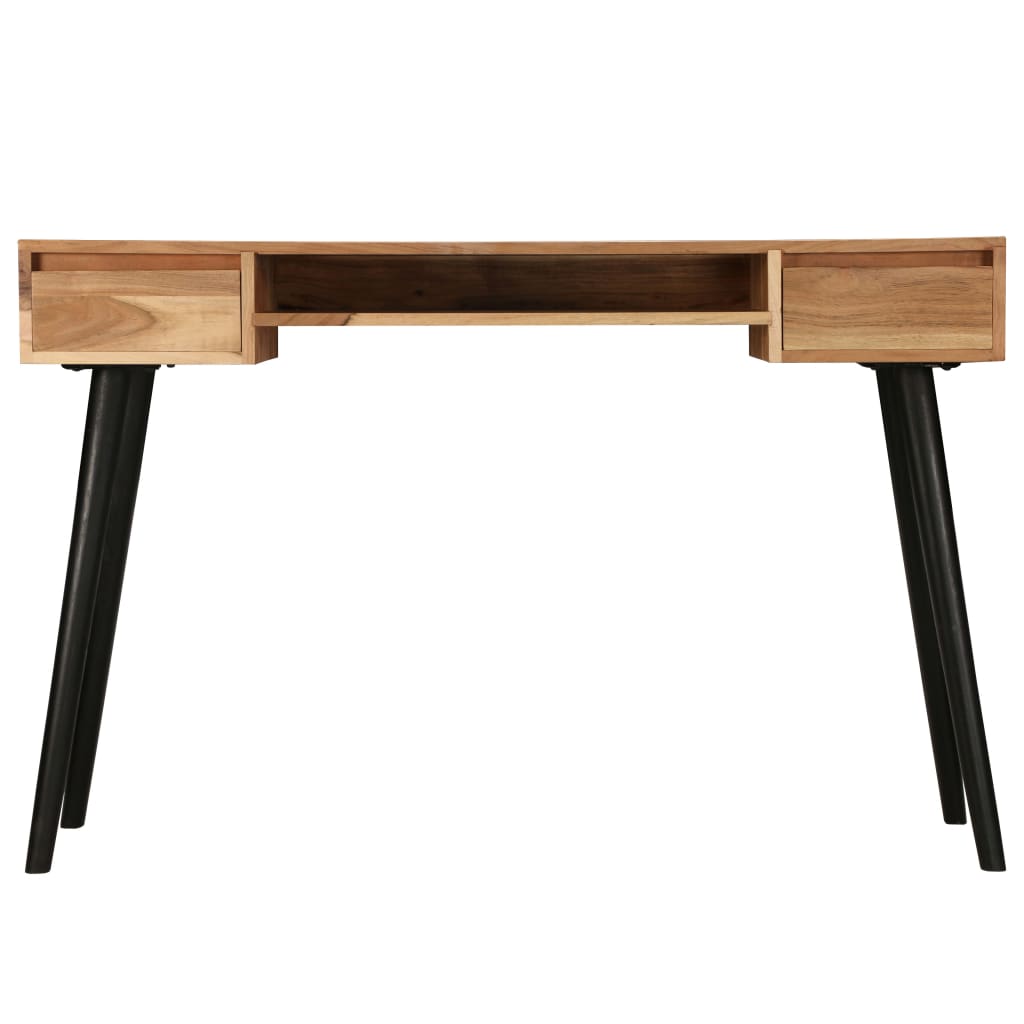 vidaXL Masă de scris, lemn masiv de salcâm, 118 x 45 x 76 cm vidaXL Masă de scris, lemn masiv de salcâm, 118 x 45 x 76 cm