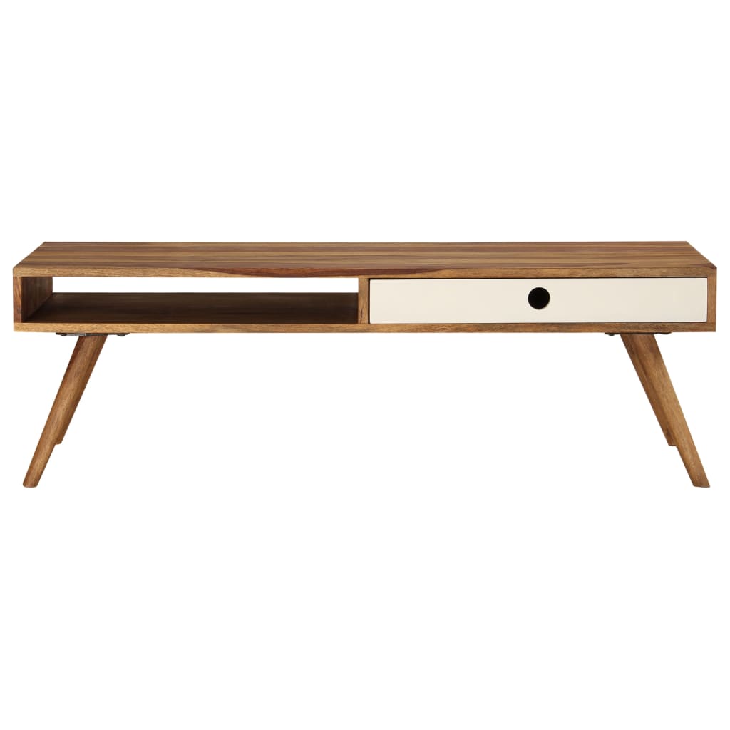 vidaXL Măsuță de cafea, 110 x 50 x 35 cm, lemn masiv de acacia vidaXL Măsuță de cafea, 110 x 50 x 35 cm, lemn masiv de acacia