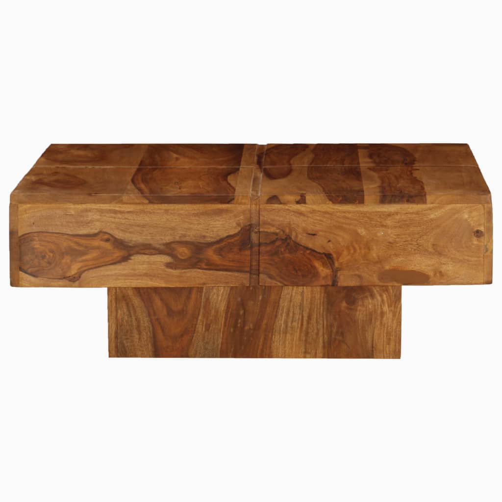 vidaXL Măsuță de cafea, 80x80x30 cm, lemn masiv de acacia vidaXL Măsuță de cafea, 80x80x30 cm, lemn masiv de acacia