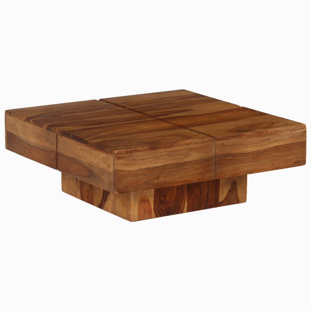 vidaXL Măsuță de cafea, 80x80x30 cm, lemn masiv de acacia vidaXL Măsuță de cafea, 80x80x30 cm, lemn masiv de acacia
