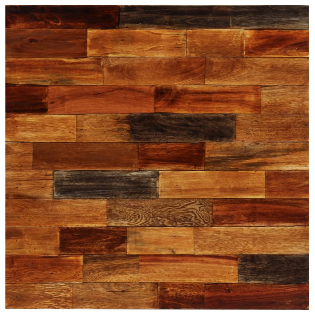 vidaXL Masă de bar, 70 x 70 x 106 cm, lemn masiv reciclat