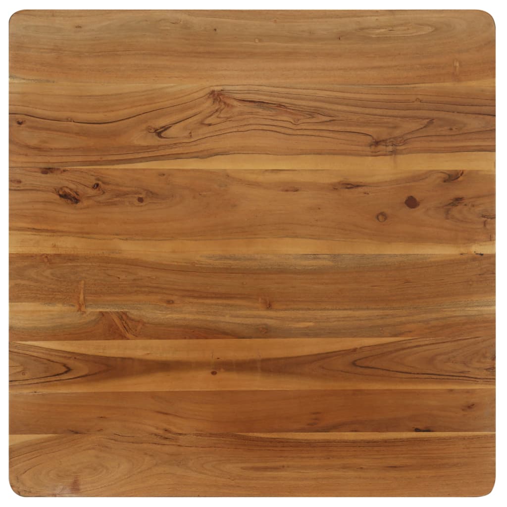 vidaXL Masă de bucătărie, lemn masiv de acacia, 75 x 75 x 76 cm