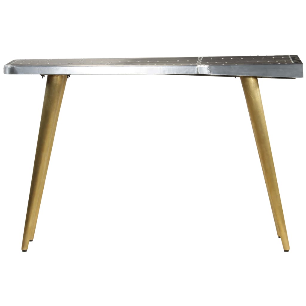 vidaXL Birou de scris aviator vintage, stil aviație, 120x60x76 cm