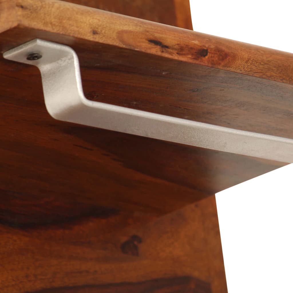 vidaXL Cuier haine, 118 x 40 cm, lemn masiv de palisandru vidaXL Cuier haine, 118 x 40 cm, lemn masiv de palisandru