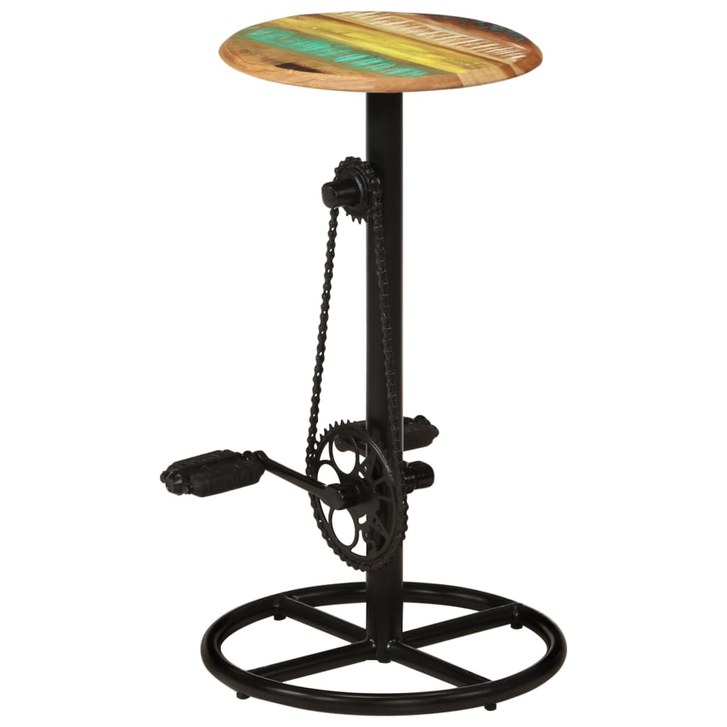 vidaXL Scaune de bar, 2 buc., lemn masiv reciclat vidaXL Scaune de bar, 2 buc., lemn masiv reciclat