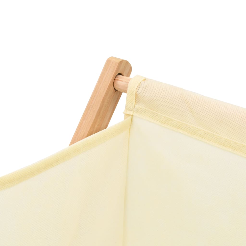 vidaXL Coș de rufe, bej, lemn cedru și material textil, 42x41x64 cm vidaXL Coș de rufe, bej, lemn cedru și material textil, 42x41x64 cm