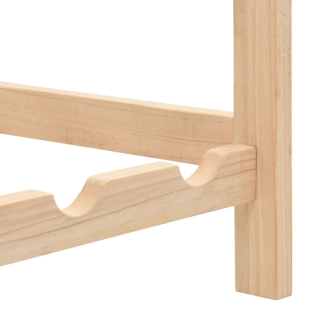 vidaXL Suport sticle de vin, lemn de cedru, 57,5 x 28 x 102 cm vidaXL Suport sticle de vin, lemn de cedru, 57,5 x 28 x 102 cm
