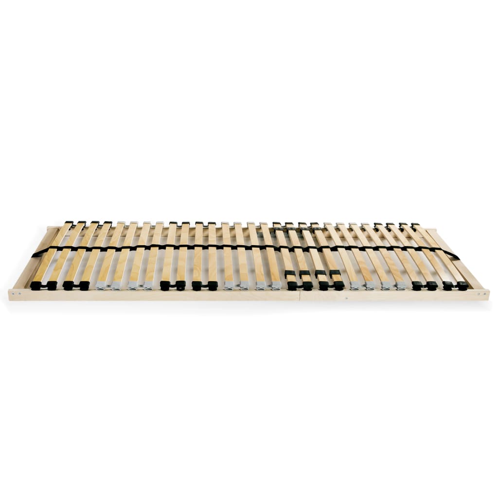 vidaXL Bază de pat cu șipci, 28 șipci, 7 zone, 80 x 200 cm vidaXL Bază de pat cu șipci, 28 șipci, 7 zone, 80 x 200 cm