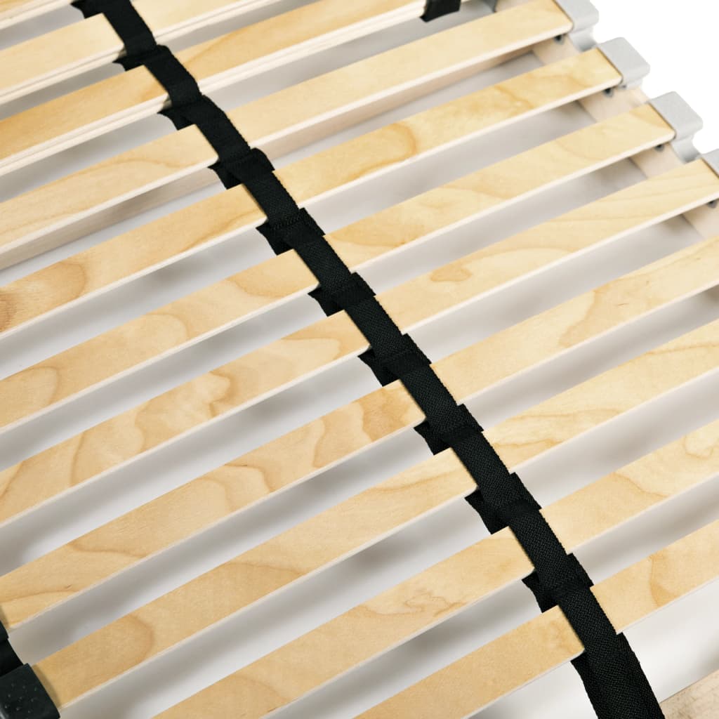 vidaXL Bază de pat cu șipci, 28 șipci, 7 zone, 80 x 200 cm vidaXL Bază de pat cu șipci, 28 șipci, 7 zone, 80 x 200 cm